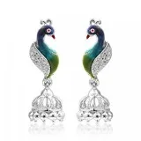 Shop elegant silver stud earrings for women online - Arnia