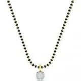 Deepika Solitaire Mangalsutra - KuberBox.com