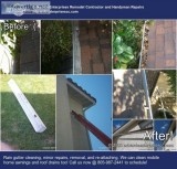 Oak Park Rain Gutter Cleaning and Minor Repairs