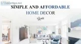 Simple and Affordable Home Decor Ideas &ndash dream care