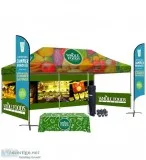 Pop Up Canopies Custom Printed Tents  Toronto - Ontario