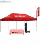 10x20 Custom Printed Canopy Tent With Roof and Walls    Canada