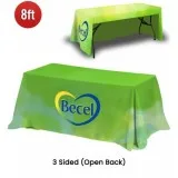Customized Tablecloths and Table Cover for Trade Show at Tent De