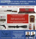 Online Only Guns Knives Ammo and Accessories Auction