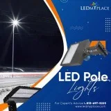 illuminate large Your outdoor spaces With LED Pole Lights