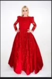 Red Valentines Day Dress