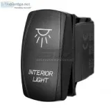 INTERIOR LIGHT LASER ROCKER SWITCH  STV Motorsports