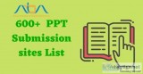 Ppt submission sites list 2021