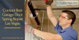 Contact Best Garage Door Spring Repair Las Vegas