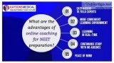 What are the advantages of online coaching for NEET preparation