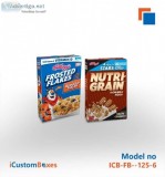 Custom Blank Cereal Boxes Packaging at Wholesale