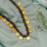 Traditional gold plated necklaces