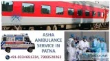 Hassle free Train Ambulance Service in Patna ASHA