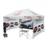 10X10 Canopy Tent Full Graphics  Atlanta  Georgia