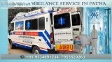 Road ambulance service in Patna with advanced equipment ASHA