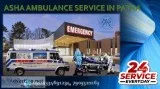 Best medical management Road Ambulance Service in Patna ASHA
