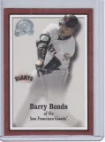 Barry Bonds 2000 Fleer Greats of the Game Magazine Card 3