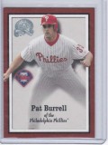 Pat Burrell 2000 Fleer Greats of the Game Magazine Card 