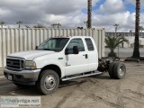 2004 FORD F450 SUPER DUTY CAB and CHASSIS 11802212