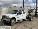2004 FORD F450 SUPER DUTY CAB and CHASSIS 11802212