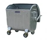 High Quality Galvanised Dustbin 1100 Ltr  Speed Kleen System