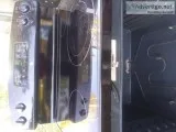 GE Black Electric Oven Range