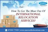 Ten important tips to keep in mind when relocating international