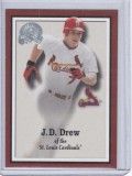 J D Drew 2000 Fleer Greats of the Game Magazine Card 7