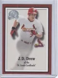 J D Drew 2000 Fleer Greats of the Game Magazine Card 7
