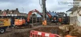 Large basement construction London