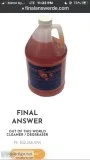 Final 👍 answer degreaser