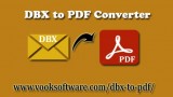 Dbx to adobe pdf converter