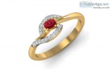Buy Tory Ruby and Diamond Ring Online