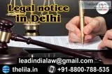 Legal notice in Delhi - Lead India law associates