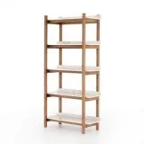 Buy Four Hands Scout Bookshelf Auburn Mango  Bookcases and Etage