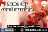 Same day court marriage- Lead India law associates