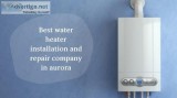 Water Heater Installation Replacement or Repair in Aurora CO  Af
