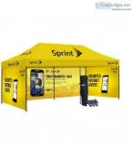 Custom Tent with Full Color Graphics - Starline Tents