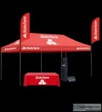 Printed Logo Tent  Custom Canopies and Pop Up Tents