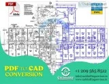PDF to CAD Conversion  PDF to CAD Drawing Services
