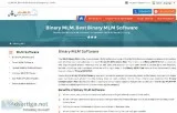 Choose The Best  Binary MLM Software  Software For Your Business