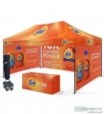 Design Your Own Branded Pop Up Canopy Tent with Graphics