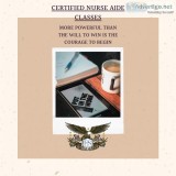 Courage to Begin &ndash Certified Nurse Aide Class