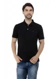 Men polo T-shirt For Summers With Blak color