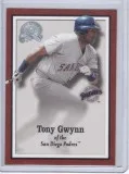 Tony Gwynn  2000 Fleer Greats of the Game Magazine Card 17
