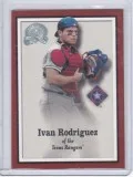 Ivan Rodriguez 2000 Fleer Greats of the Game Magazine Card 31