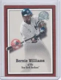 Bernie Williams 2000 Fleer Greats of the Game Magazine Card 36