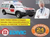 Hire Medivic Ventilator Ambulance Service in Rangapara in Emerge
