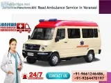Affordable Jansewa  Ground Ambulance Service in Varanasi with Ad