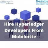 Hire Hyperledger Fabric Developers From Mobiloitte